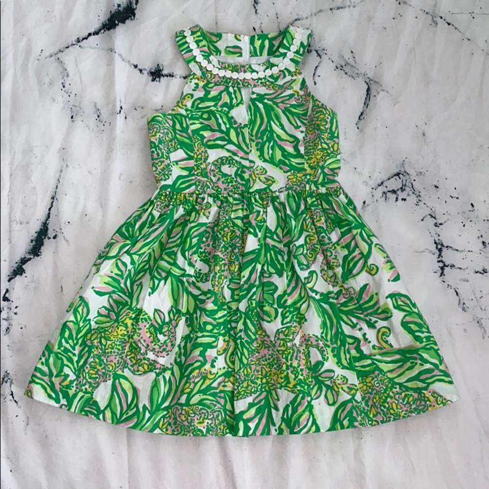 Lilly Pulitzer Girls Green Dress